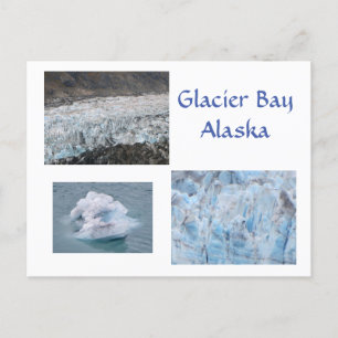 Glacier Bay Alaska Postkarte