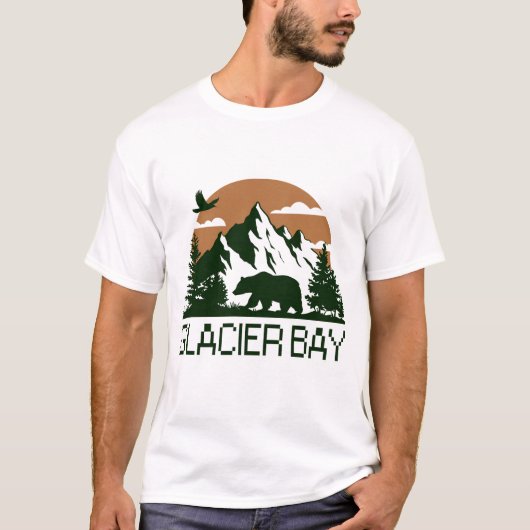 Glacier Bay - Alaska T-Shirt (Vorderseite)