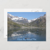 Glacier Bay National Park, Alaska Postcard Postkarte (Vorne/Hinten)