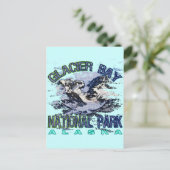 Glacier Bay National Park, Alaska Postkarte (Stehend Vorderseite)