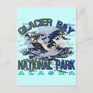 Glacier Bay National Park, Alaska Postkarte