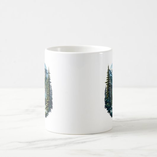 Glacier Bay National Park Alaska USA Kaffeetasse (Mittel)
