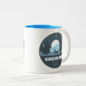 Glacier Bay National Park Deer Zweifarbige Tasse (VorderseiteRechts)