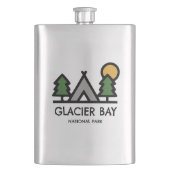 Glacier Bay National Park Flachmann (Vorderseite)