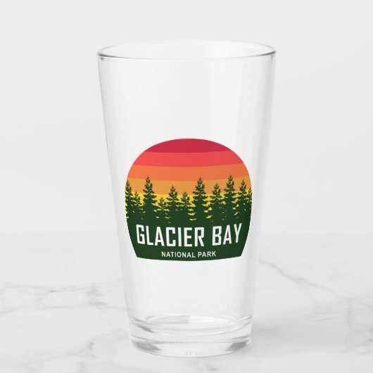 Glacier Bay National Park Glas (Vorderseite)
