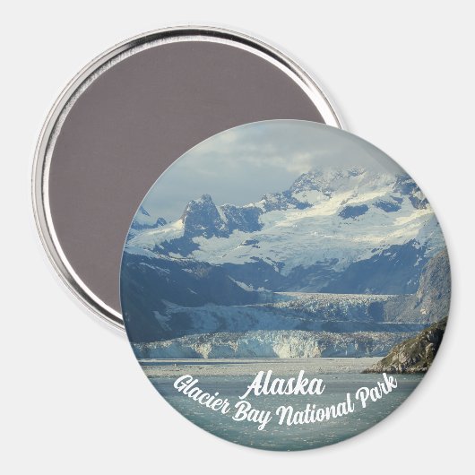 Glacier Bay National Park Magnet (Vorderseite/Rückseite)