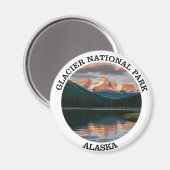 Glacier Bay National Park Magnet (Vorderseite/Rückseite)