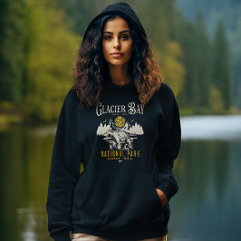 Glacier Bay National Park Nature Lover Gift Hoodie