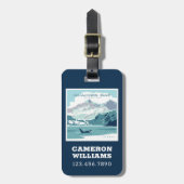 Glacier Bay National Park | Orca Gepäckanhänger (Vorderseite vertikal)