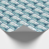 Glacier Bay National Park | Orca Geschenkpapier (Ecke)
