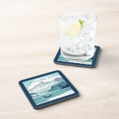 Glacier Bay National Park | Orca Getränkeuntersetzer (Rechte Seite)