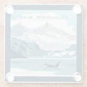 Glacier Bay National Park | Orca Glasuntersetzer (Rückseite)