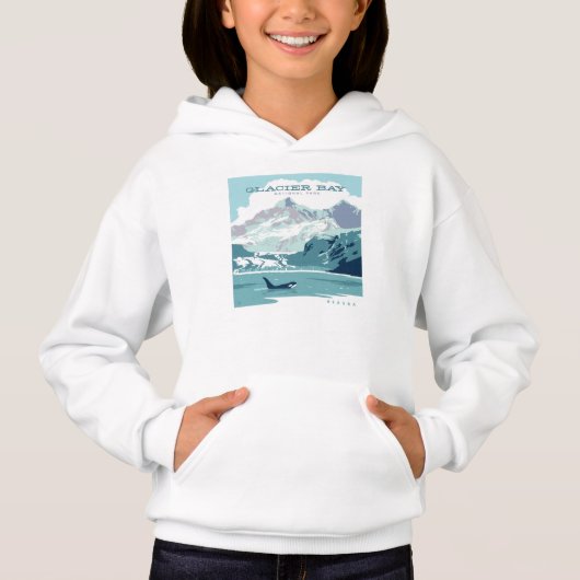 Glacier Bay National Park | Orca Hoodie (Vorderseite)