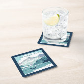 Glacier Bay National Park | Orca Rechteckiger Pappuntersetzer (Vor Ort)