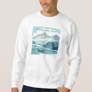 Glacier Bay National Park   Orca Sweatshirt