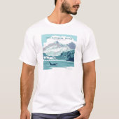 Glacier Bay National Park | Orca T-Shirt (Vorderseite)