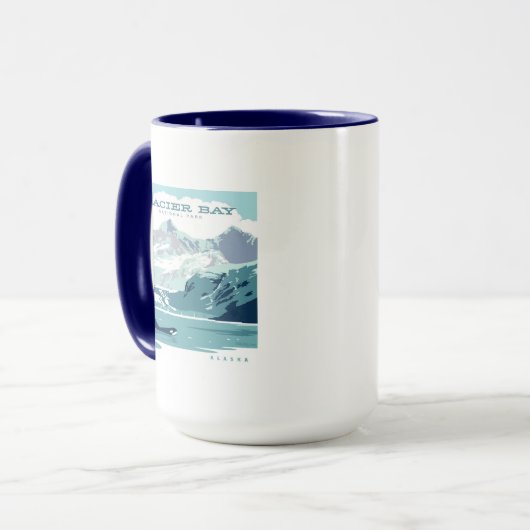 Glacier Bay National Park | Orca Tasse (Vorderseite Links)