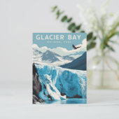 Glacier Bay National Park Postcard Postkarte (Stehend Vorderseite)