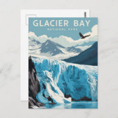 Glacier Bay National Park Postcard Postkarte (Vorne/Hinten)