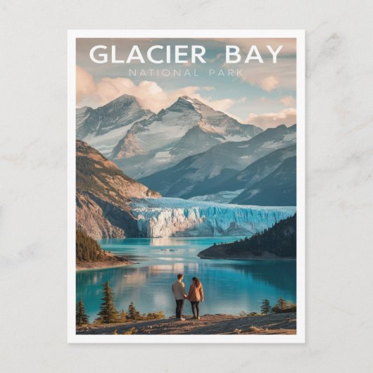 Glacier Bay National Park Postcard Postkarte (Vorderseite)