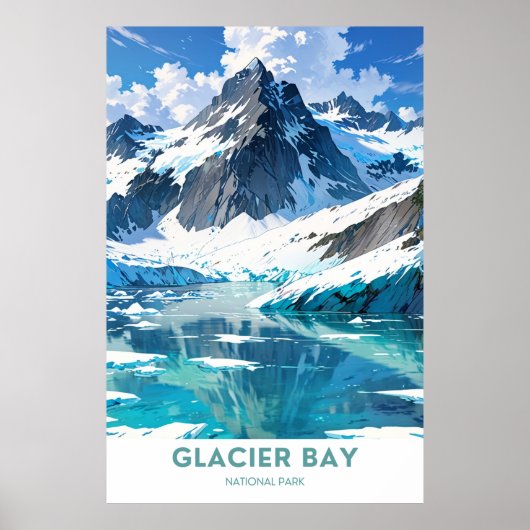 Glacier Bay National Park Poster (Vorne)