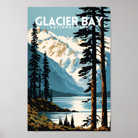 Glacier Bay National Park Poster (Vorne)
