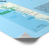 Glacier Bay National Park Poster (Ecke)