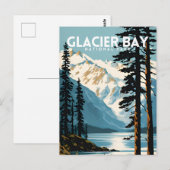 Glacier Bay National Park Postkarte (Vorne/Hinten)