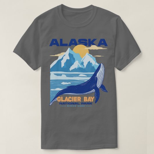 Glacier Bay National Park T-Shirt (Design vorne)