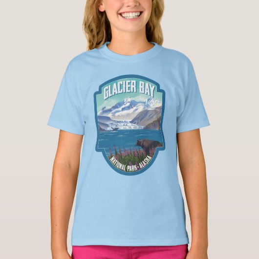 Glacier Bay National Park T-Shirt (Vorderseite)