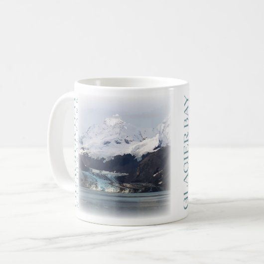 Glacier Bay National Park Tasse, Alaska Coffee Cup Kaffeetasse (Vorderseite Links)