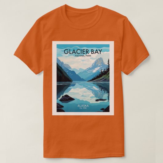 GLACIER BAY NATIONAL PARK TShirt 4 (Design vorne)