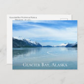 Glacier Bay National Park und Preserve, Alaska Postkarte (Vorne/Hinten)