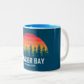 Glacier Bay National Park Zweifarbige Tasse (VorderseiteRechts)