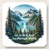 Glacier Bay Nationalpark Alaska Getränkeuntersetzer (Vorderseite)