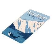 Glacier Bay Nationalpark Alaska Kunst, Dichtung un Magnet (Linke Seite)