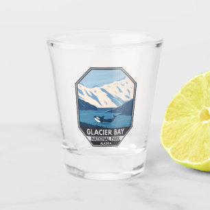 Glacier Bay Nationalpark Alaska Kunst, Dichtung un Schnapsglas