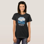 Glacier Bay Nationalpark Alaska Kunst, Dichtung un T-Shirt (Vorne ganz)