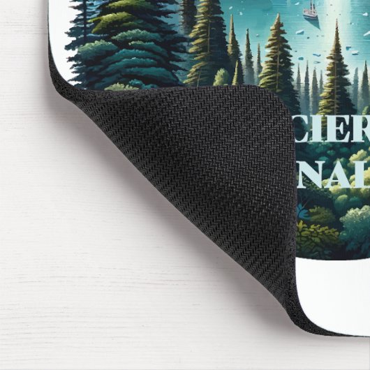 Glacier Bay Nationalpark Alaska Mousepad (Ecke)