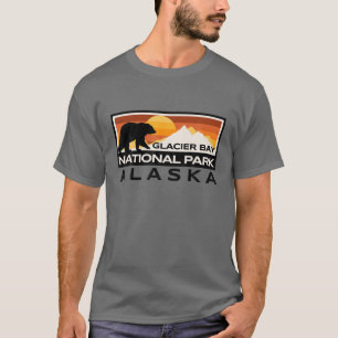 Glacier Bay Nationalpark Alaska Naturpark Bär Outd T-Shirt