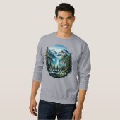 Glacier Bay Nationalpark Alaska Sweatshirt (Vorne ganz)