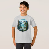 Glacier Bay Nationalpark Alaska T-Shirt (Vorne ganz)