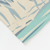 Glacier Bay Nationalpark Alaska Vintag Fleecedecke (Ecke)