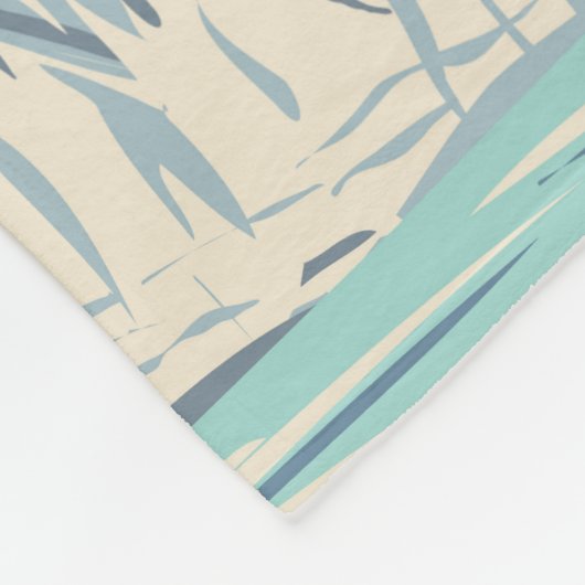 Glacier Bay Nationalpark Alaska Vintag Fleecedecke (Ecke)