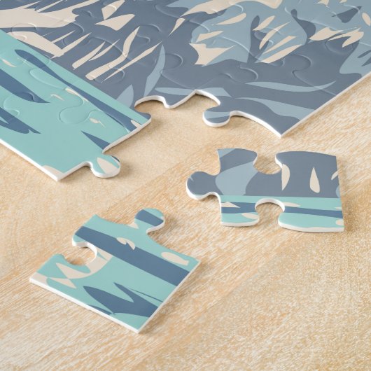 Glacier Bay Nationalpark Alaska Vintag Puzzle (Seite)
