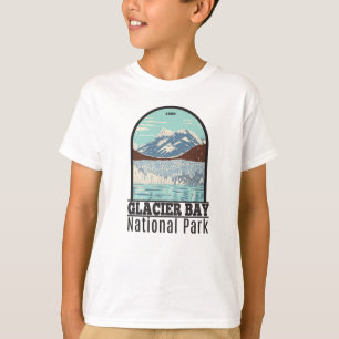 Glacier Bay Nationalpark Alaska Vintager T - Shirt