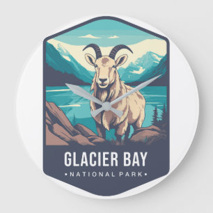 GLACIER BAY NATIONALPARK-UHR 2025 GROßE WANDUHR