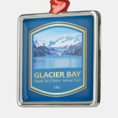 Glacier Bay NP (PF1) Ornament Aus Metall (Links)