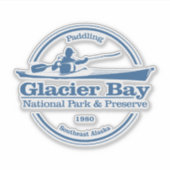Glacier Bay NP (SK) Aufkleber (Vorderseite)