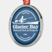 Glacier Bay NP (SK) Ornament Aus Metall (Links)